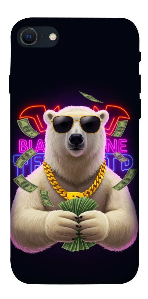 Чехол Money bear для iPhone SE (2022)