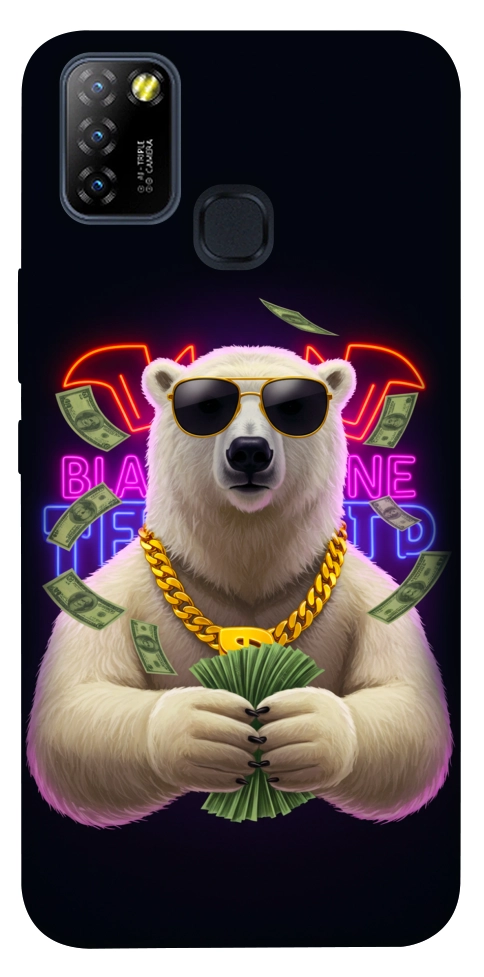Чохол Money bear для Infinix Hot 10 Lite