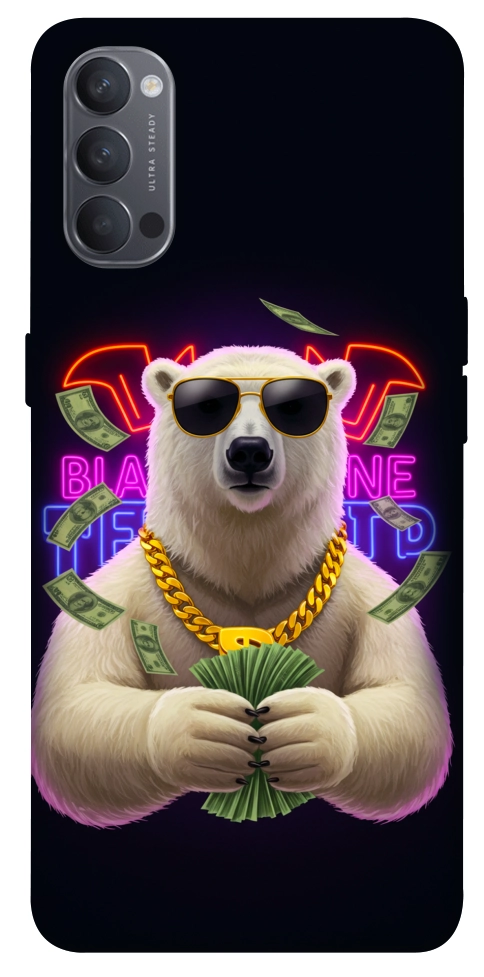 Чохол Money bear для Oppo Reno 4