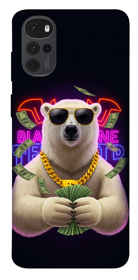 Чохол Money bear для Motorola Moto G22