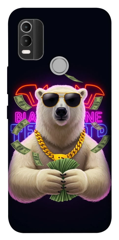 Чохол Money bear для Nokia C21 Plus