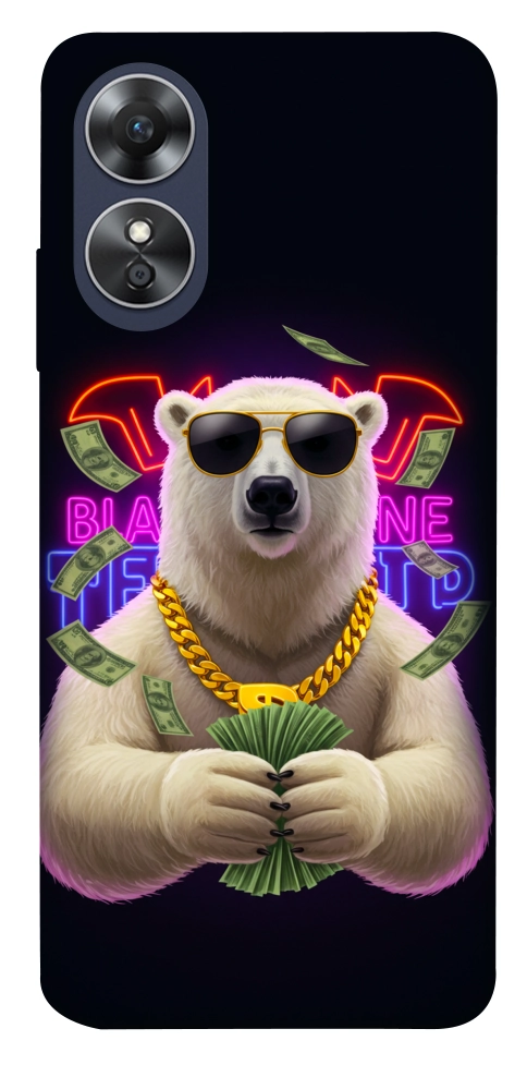 Чохол Money bear для Oppo A17