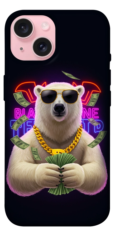 Чохол Money bear для iPhone 15