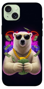 Чехол Money bear для iPhone 15 Plus