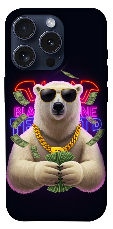 Чохол Money bear для iPhone 15 Pro
