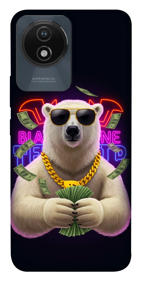 Чохол Money bear для Vivo Y02
