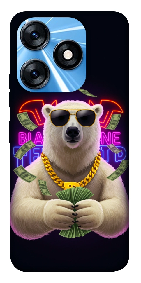 Чехол Money bear для TECNO Spark 10