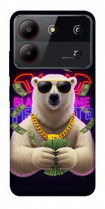 Чохол Money bear для ZTE Blade A54 4G