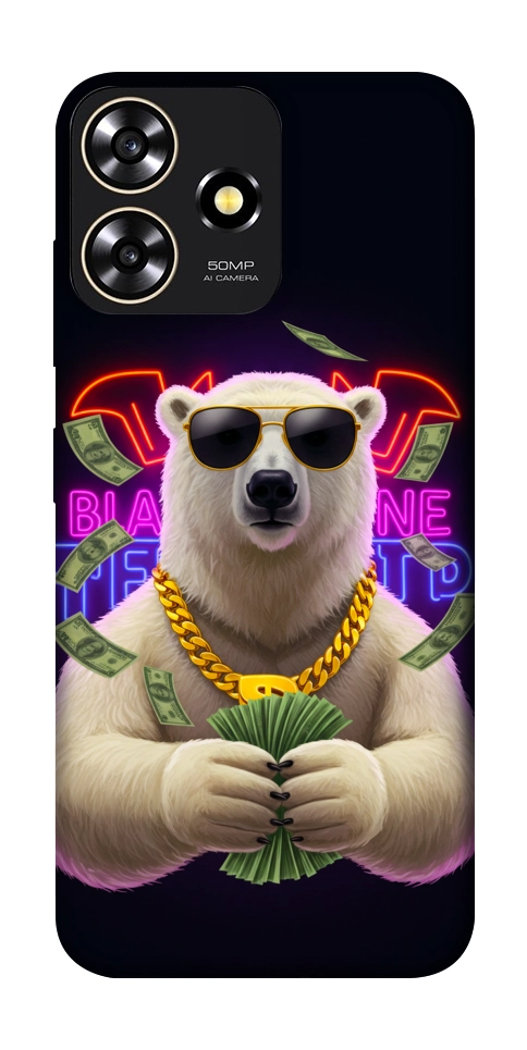Чохол Money bear для ZTE Blade A73 4G
