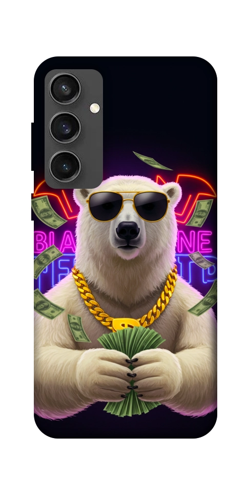 Чехол Money bear для Galaxy S24 FE