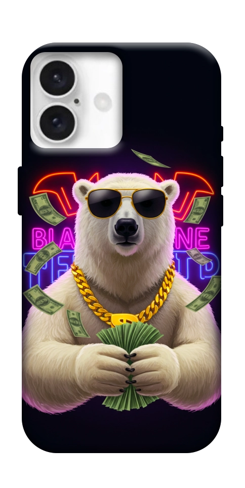 Чехол Money bear для iPhone 16
