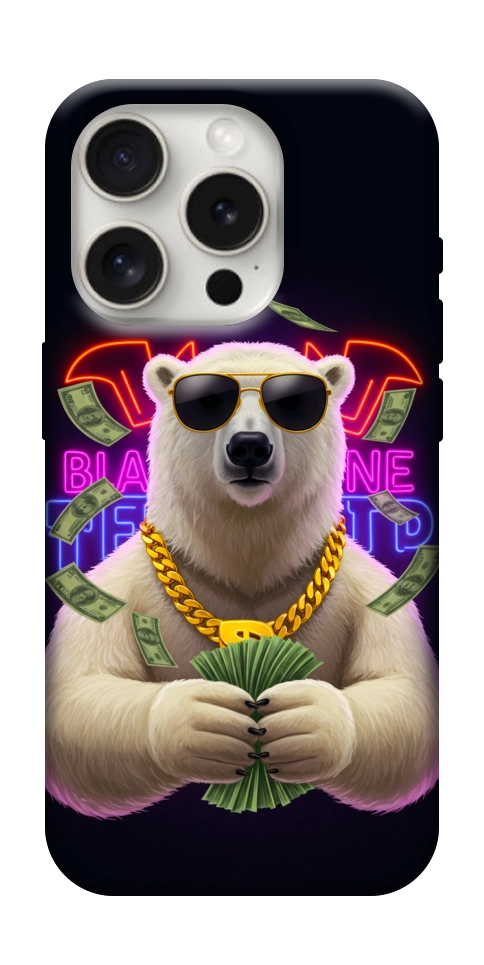 Чохол Money bear для iPhone 16 Pro Max