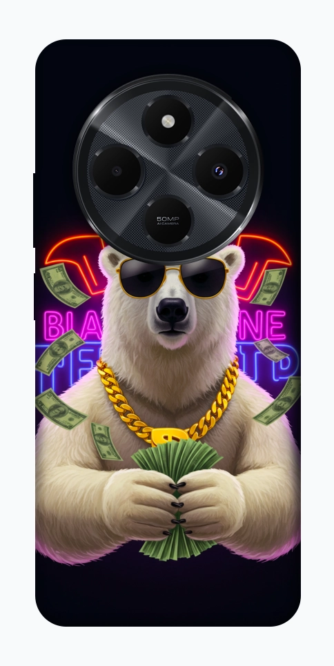 Чохол Money bear для Xiaomi Redmi 14C