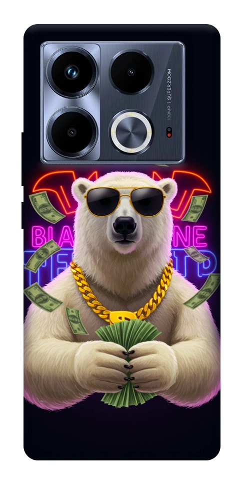 Чохол Money bear для Infinix Note 40 4G
