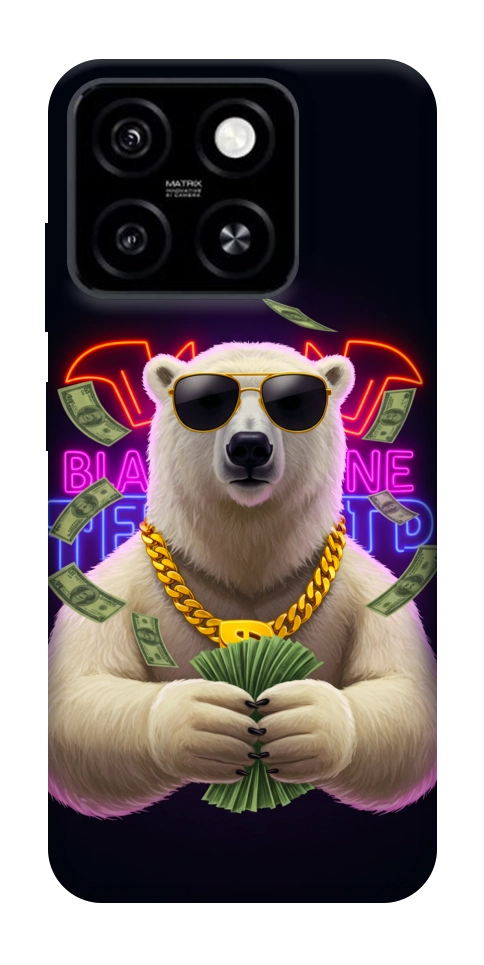 Чохол Money bear для ZTE Blade A55 4G