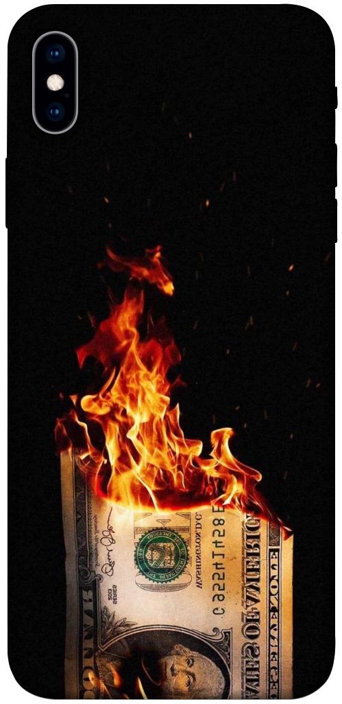 Чехол Money burn для iPhone XS Max