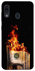 Чохол Money burn для Samsung Galaxy A20 A205F