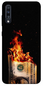 Чехол Money burn для Galaxy A70 (2019)