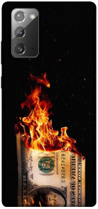 Чехол Money burn для Galaxy Note 20