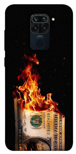Чохол Money burn для Xiaomi Redmi Note 9