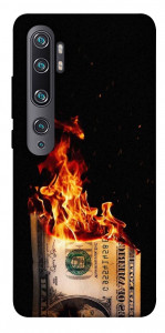 Чехол Money burn для Xiaomi Mi Note 10