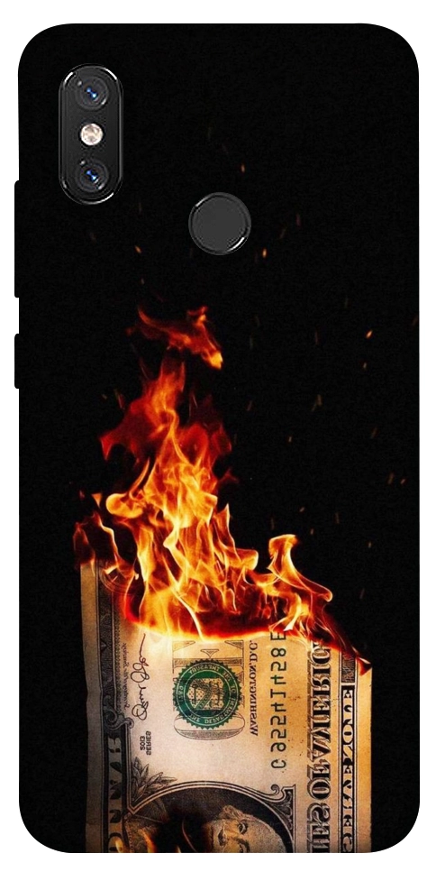 Чехол Money burn для Xiaomi Mi 8