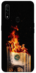 Чохол Money burn для Oppo A31
