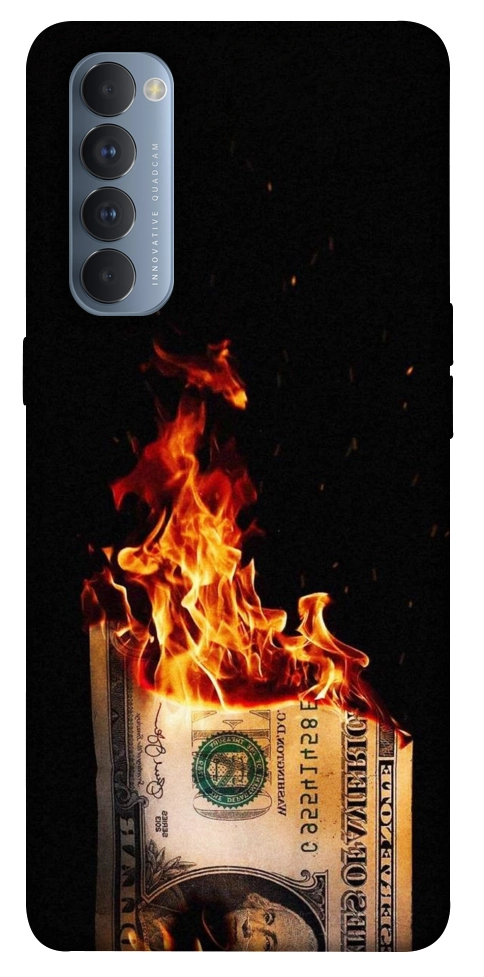 Чохол Money burn для Oppo Reno 4 Pro