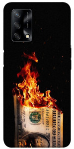 Чехол Money burn для Oppo A74 4G