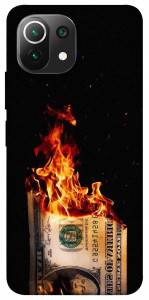 Чехол Money burn для Xiaomi Mi 11 Lite