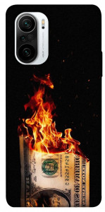 Чохол Money burn для Xiaomi Poco F3