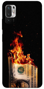 Чохол Money burn для Xiaomi Redmi Note 10 5G