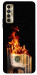 Чехол Money burn для TECNO Camon 17P