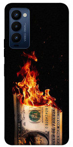 Чохол Money burn для Tecno Camon 18