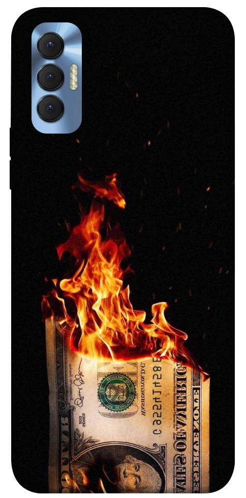 Чохол Money burn для TECNO Spark 8P