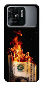 Чохол Money burn для Xiaomi Redmi 10C