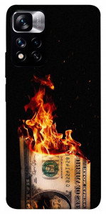 Чехол Money burn для Xiaomi Redmi Note 11 5G