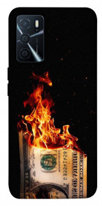 Чохол Money burn для Oppo A16s