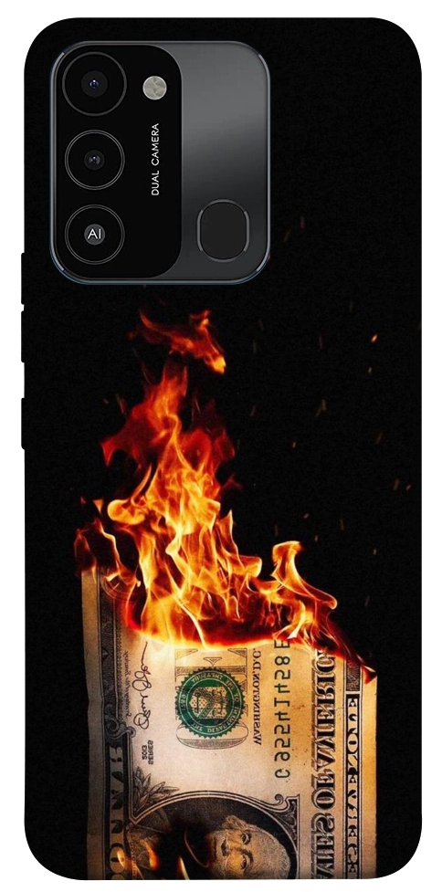 Чохол Money burn для TECNO Spark 8C