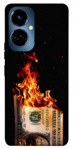 Чохол Money burn для TECNO Camon 19 (CI6n)