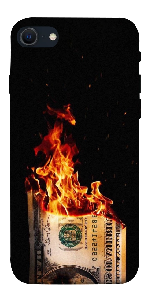 Чехол Money burn для iPhone SE (2022)