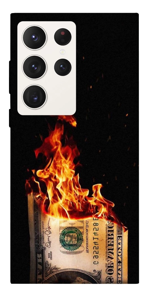Чехол Money burn для Galaxy S23 Ultra