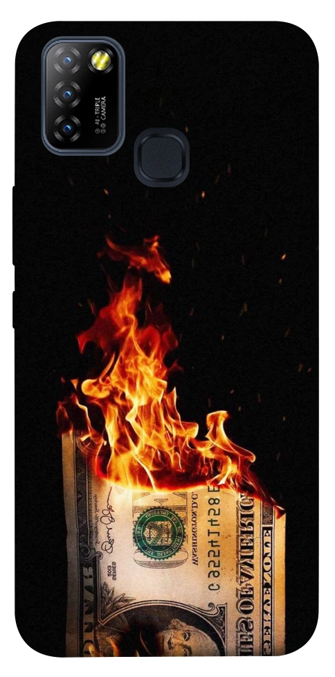 Чехол Money burn для Infinix Hot 10 Lite