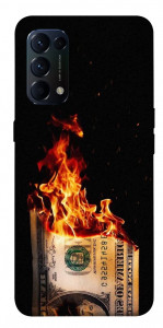 Чехол Money burn для Oppo Reno 5 4G