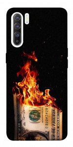 Чехол Money burn для Oppo Reno 3