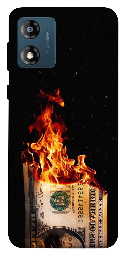 Чехол Money burn для Motorola Moto E13