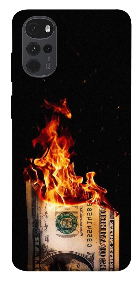 Чохол Money burn для Motorola Moto G22