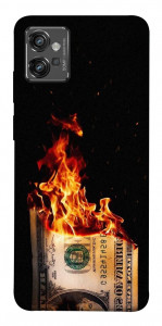 Чехол Money burn для Motorola Moto G32
