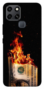 Чохол Money burn для Infinix Smart 6