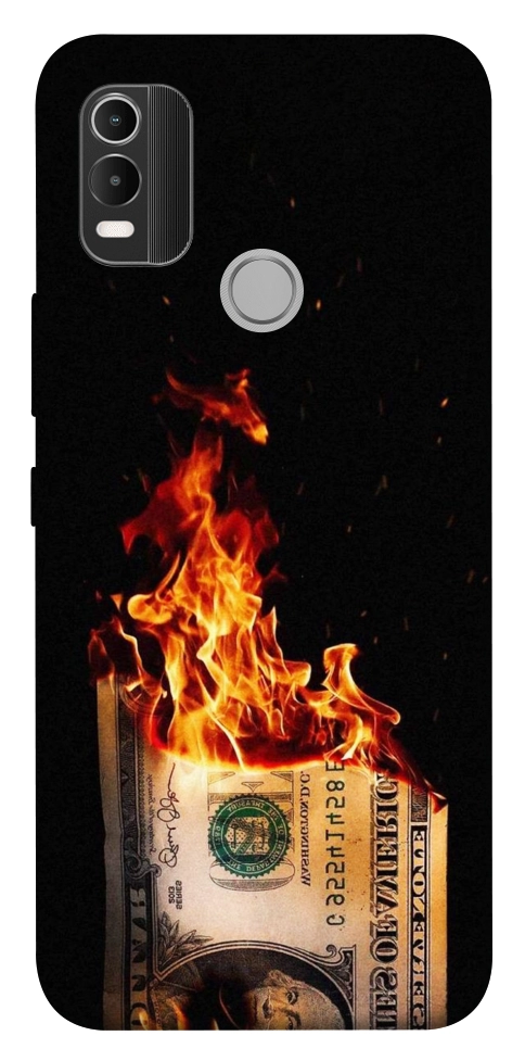 Чехол Money burn для Nokia C21 Plus